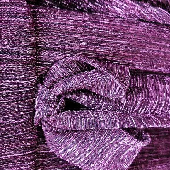 Halogen Purple sparkle dress XL NWT - Picture 3 of 3